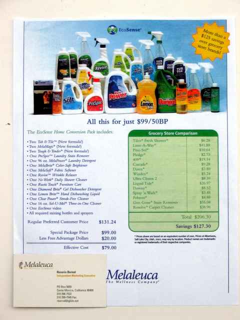 #13 - Eco Friend Cleaning Supplies - Melaleuca The Wellness Company